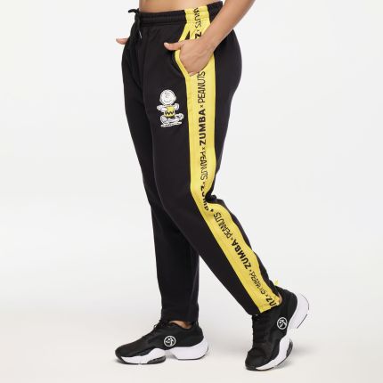Zumba X Peanuts Men's Knit Jogger With Side Inserts