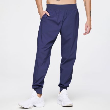 Zumba Out Loud Men's Stretch Woven Slim Ankle Joggers