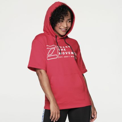 Sport Mode Short Sleeve Hoodie