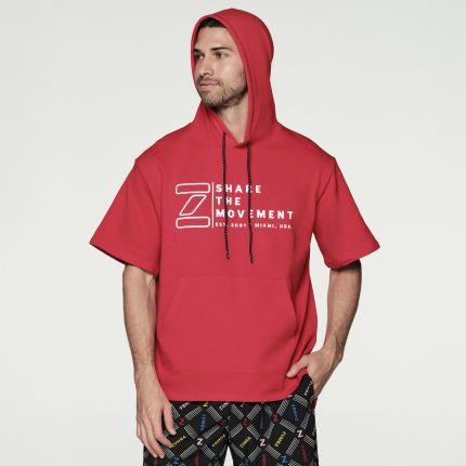 Sport Mode Short Sleeve Hoodie