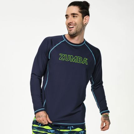 Zumba Sun And Swim Long Sleeve Rashguard