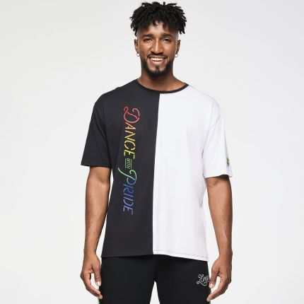 Zumba Men's Oversized Crew Neck Tee