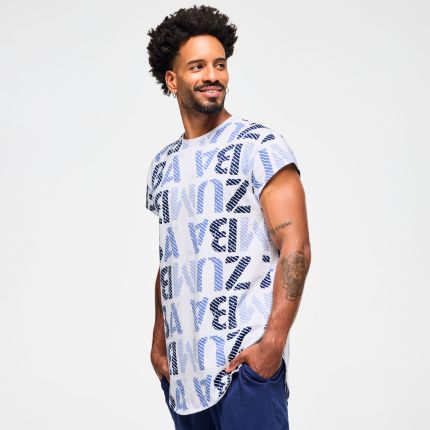 Blue Jean Men's Round Hem Tee