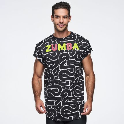 Zumba 25 Men's Round Hem Tee
