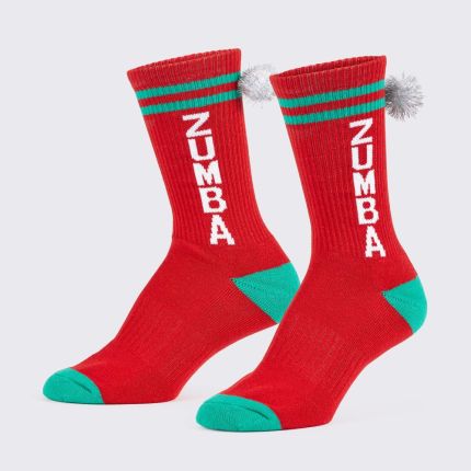 Zumba Pom Pom High Socks