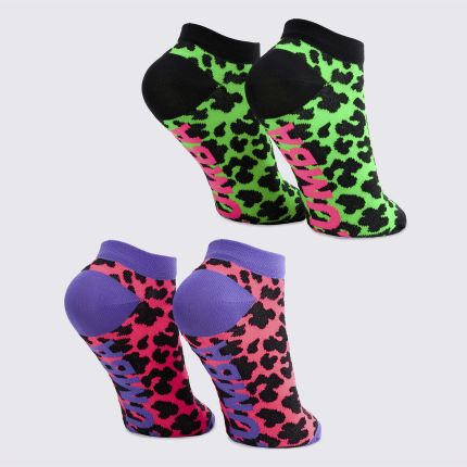 Funscape Ankle Socks 2PK- Multi