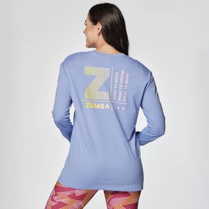Zumba Skate Crew Long Sleeve Tee