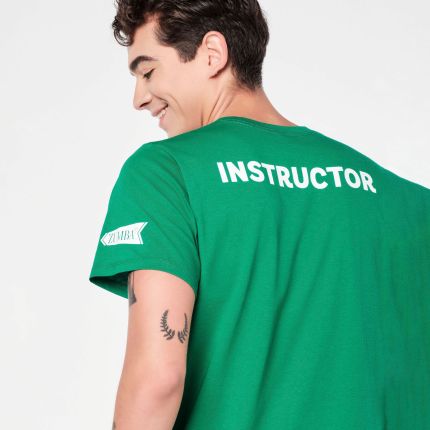 Zumba Prep Crew Neck Tee - Very Verde