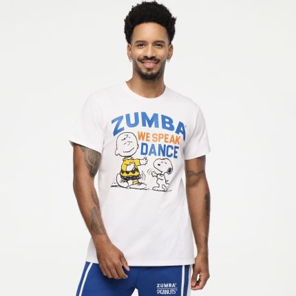 Zumba X Peanuts Crew Neck Tee - White