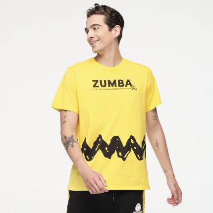 Zumba X Peanuts Crew Neck Tee - Yellow