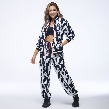 Zumba Haus Unisex Oversized Track Jacket