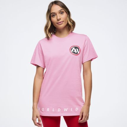 Zumba Haus Unisex Crew Neck Tee - Pink