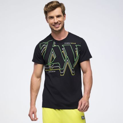 Zumba Haus Unisex Crew Neck Tee - Black