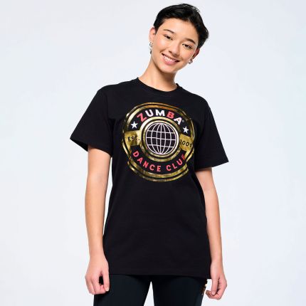 Victory Crew Neck Tee - Black