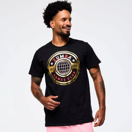 Victory Crew Neck Tee - Black