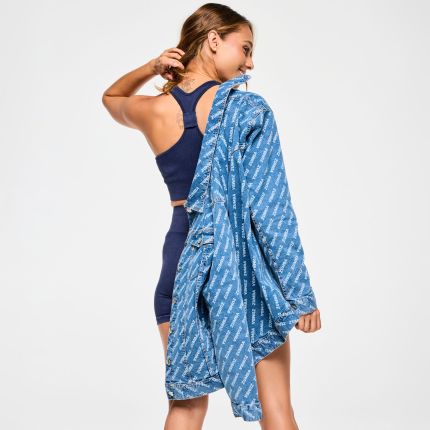 Blue Jean Long Denim Jacket