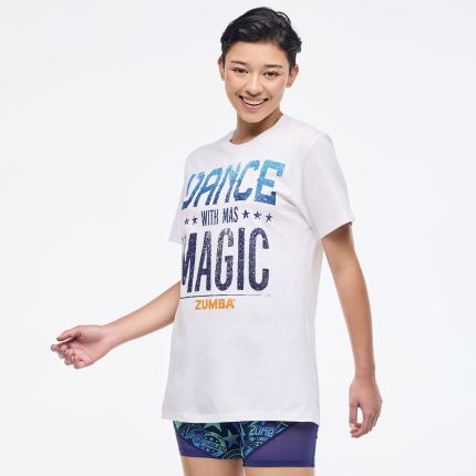 Zumba Libre Crew Neck Tee - Wear It Out White