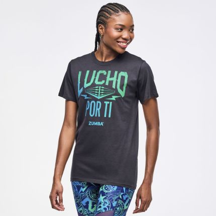 Zumba Libre Crew Neck Tee 2.0 - Bold Black