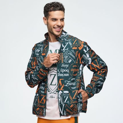 Class of 2001 Unisex Mock Neck Woven Jacket