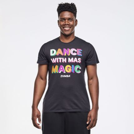 Zumba Crew Neck Instructor Tee - Bold Black