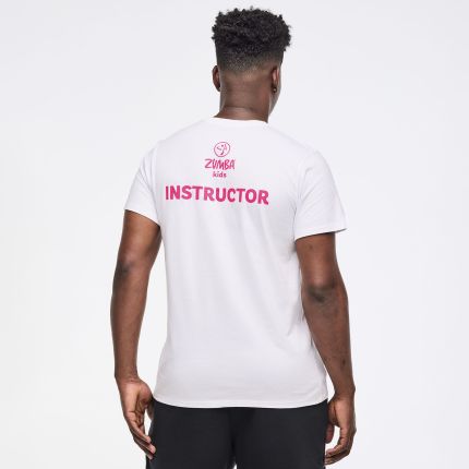 Zumba Kids Instructor Tee - White