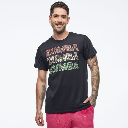 Zumba Holiday Crew Neck Tee