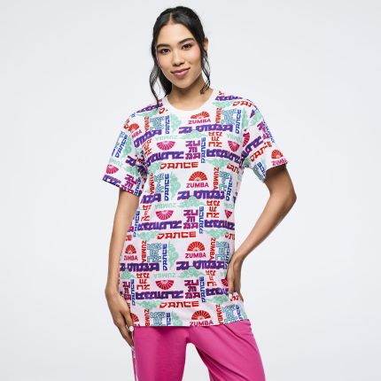 Eastern Flavor Crew Neck Tee - Blue