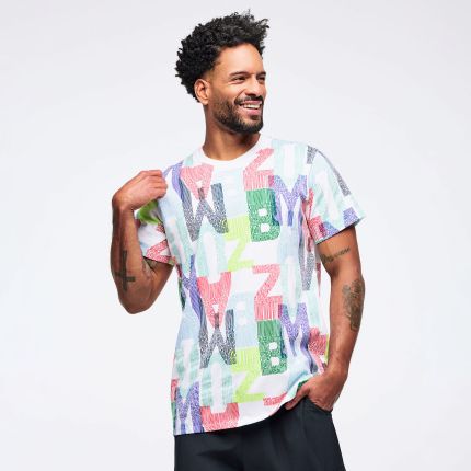 Latin Movement Unisex Crew Neck Tee - Blue