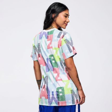 Latin Movement Unisex Crew Neck Tee - Blue