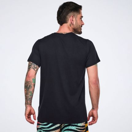 Wildbeat Unisex Crew Neck Tee - Bold Black