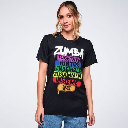 Pride Unisex Crew Neck Tee - Black