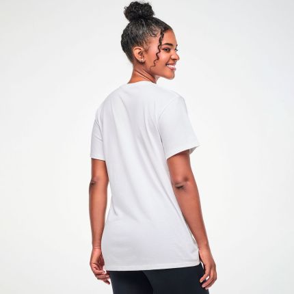 Electric Feel Unisex Crew Neck Tee - White