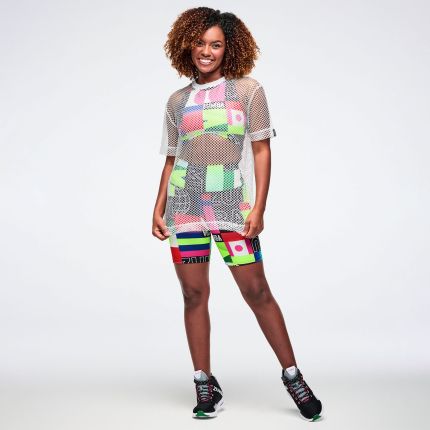 Worldwide Unisex Mesh Crew Neck Top