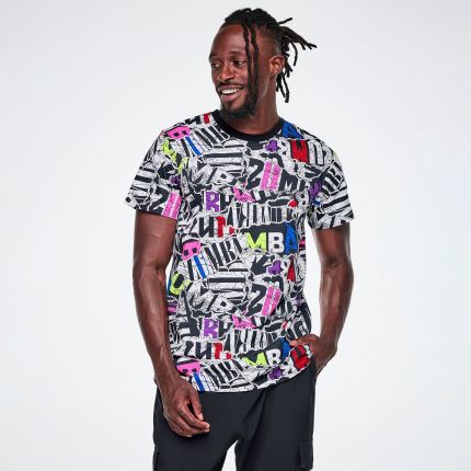 Rock 'n' Roll Unisex Crew Neck Tee - Black