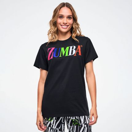 Dale-Z Unisex Crew Neck Tee - Black