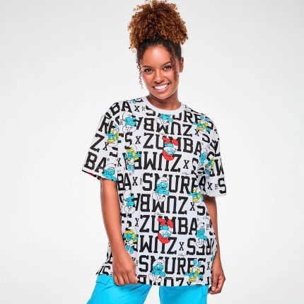 Zumba X The Smurfs Unisex Oversized Top